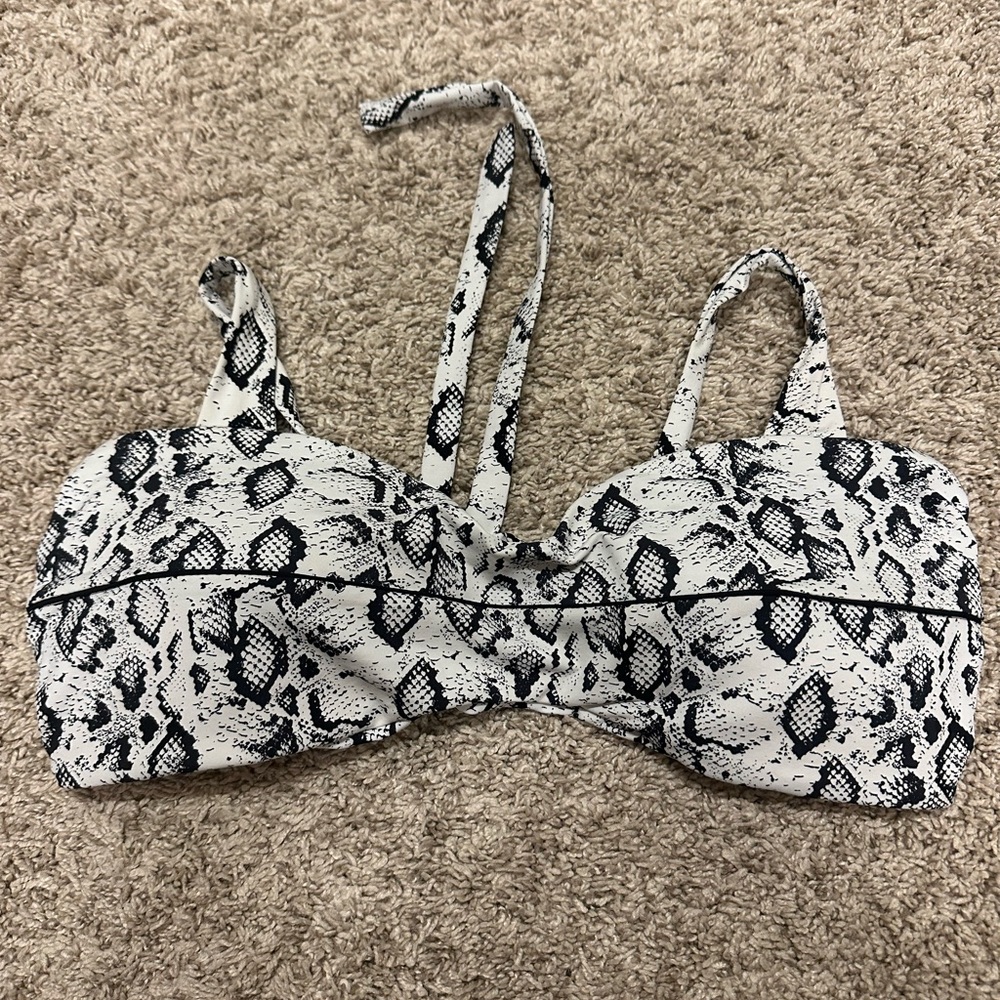 Snake Print Bikini Top by Bahimi